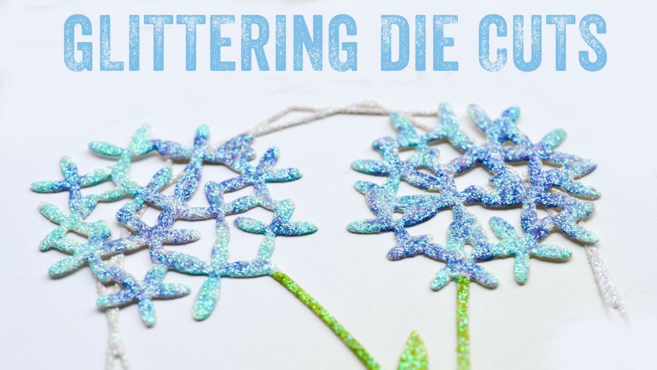 Glittering Die Cut Details