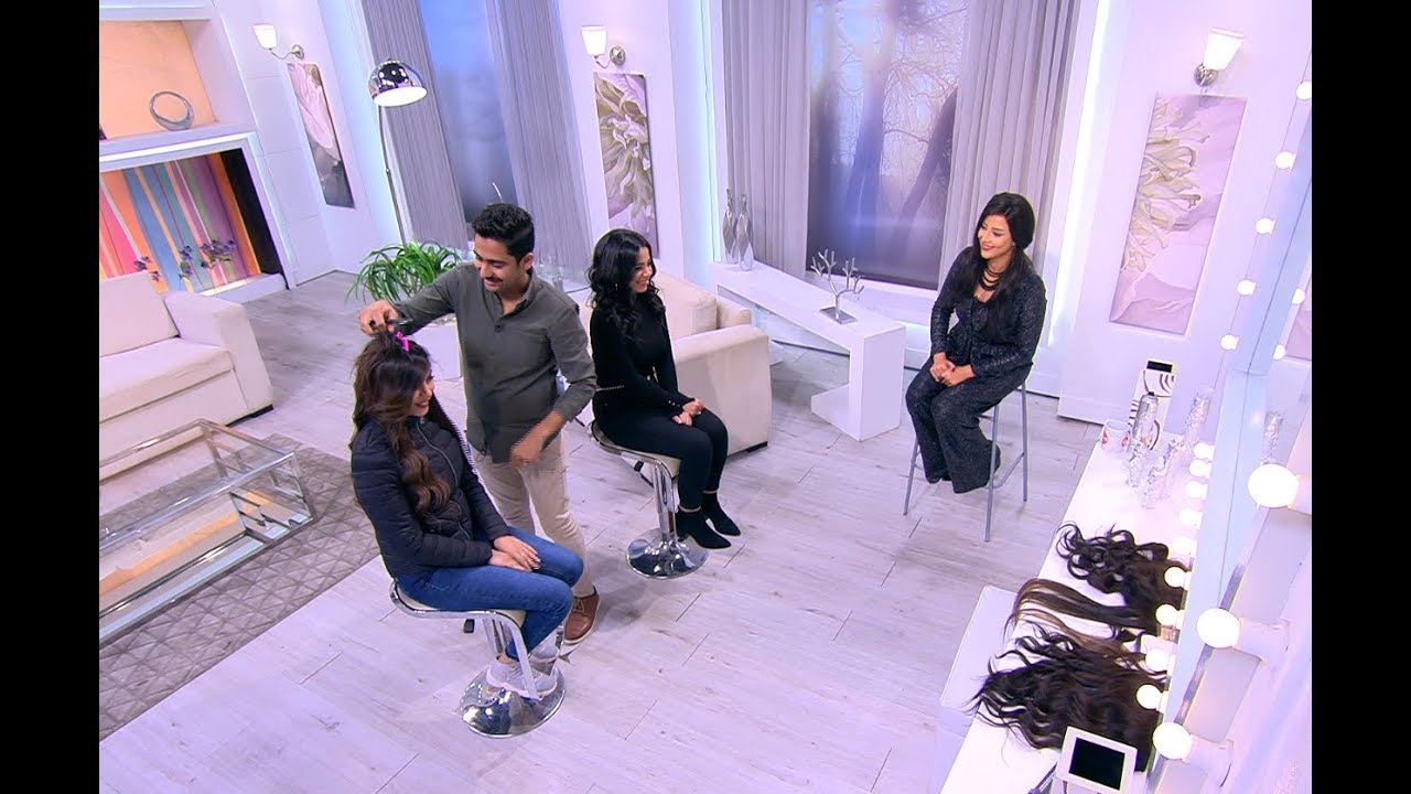 خطوة بخطوة اعرفي ازاي تركبي "الاكستنشن" لشعرك من محمود جيوشي| هي وبس