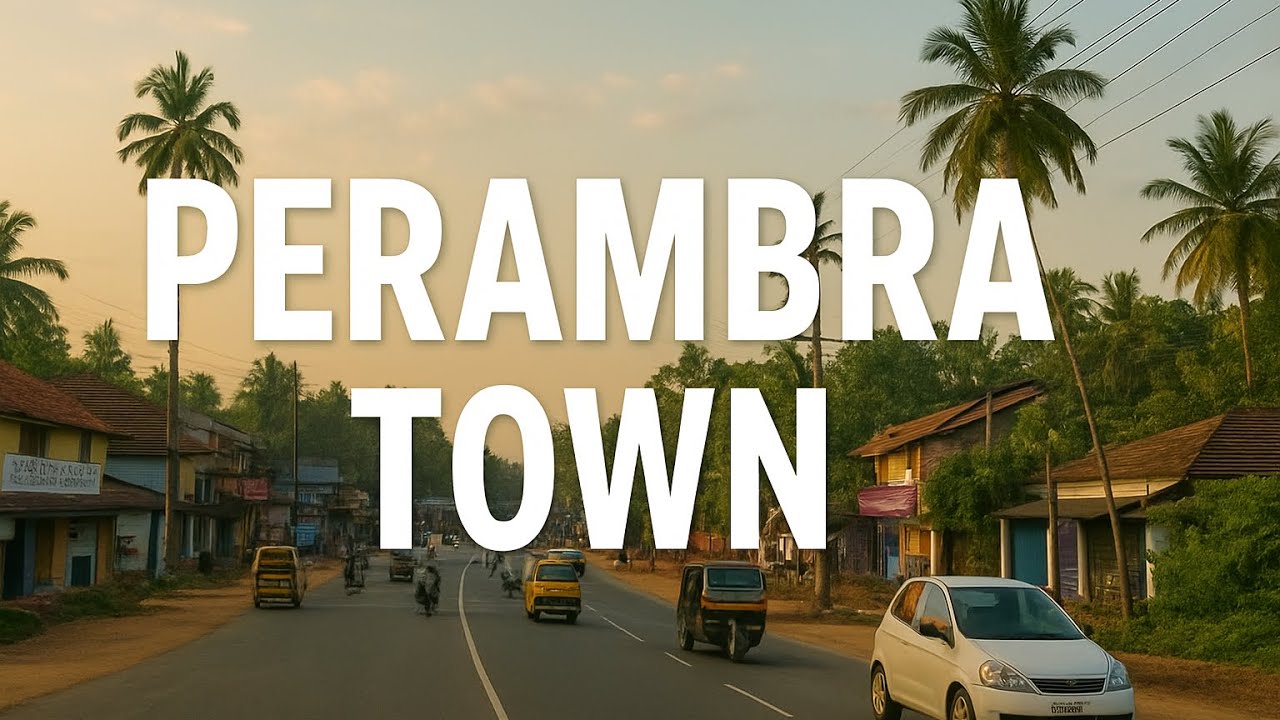 Perambra town. #perambra #rain 