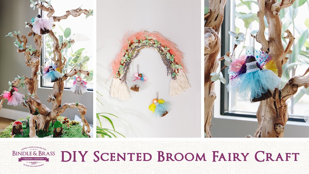 DIY Scented Broom Fairy Craft