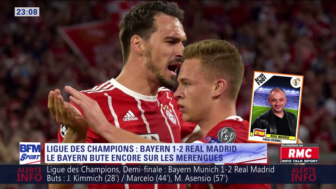After Foot du mercredi 25/04 – Partie 2/4 - Débrief de Bayern/Real Madrid (1-2)