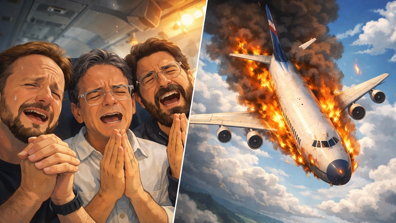 ATEU SÓ ATÉ O AVIÃO COMEÇAR A CAIR?