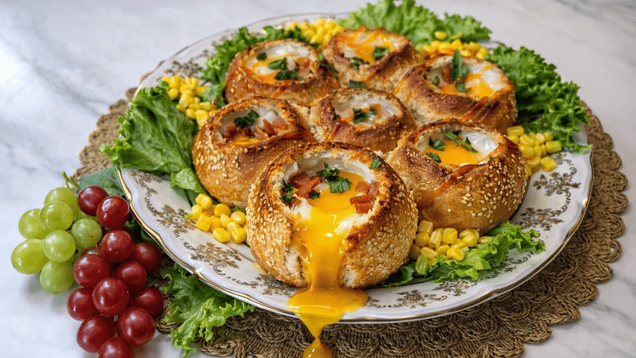 Just Combine Bacon, Eggs and Bread — Simple and So Delicious Breakfast!