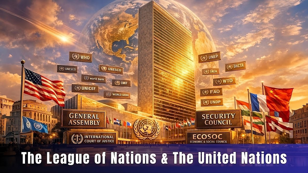 The League of Nations & The United Nations | IntlLaw Academy's lectures with Professor Dina