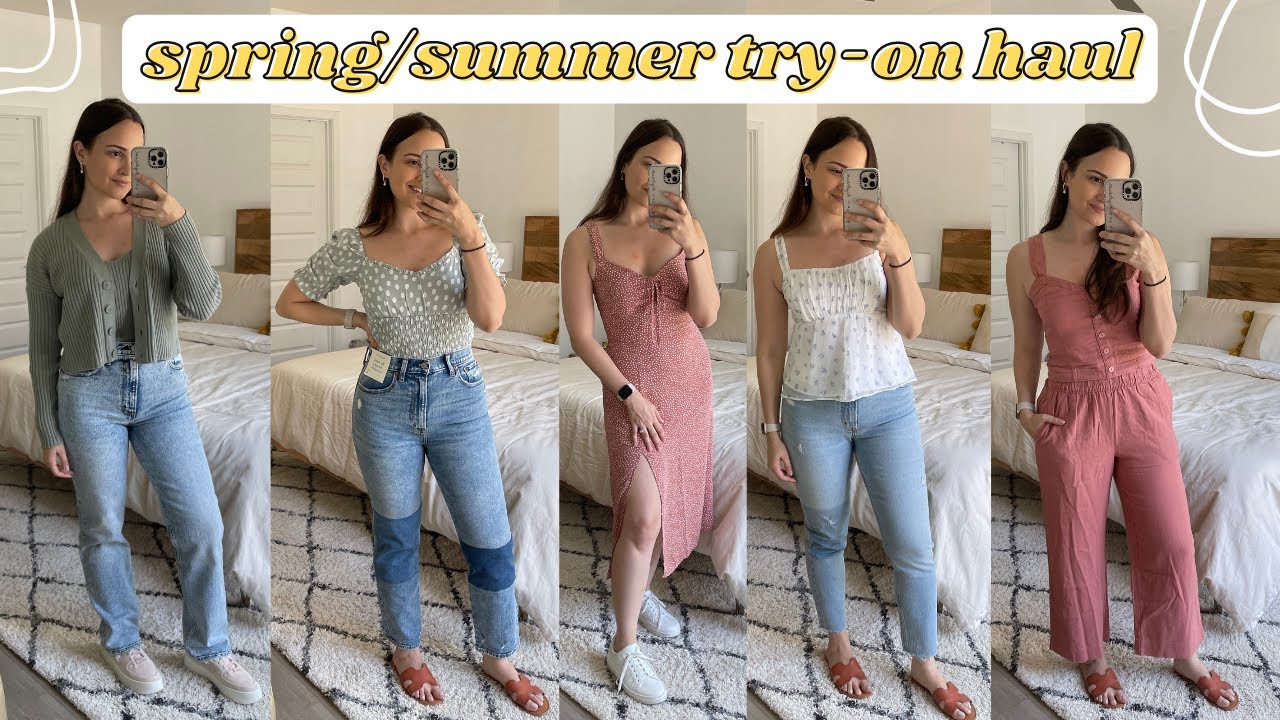 HUGE Spring/Summer Fashion Try On Haul | ZARA, Abercrombie + MORE!