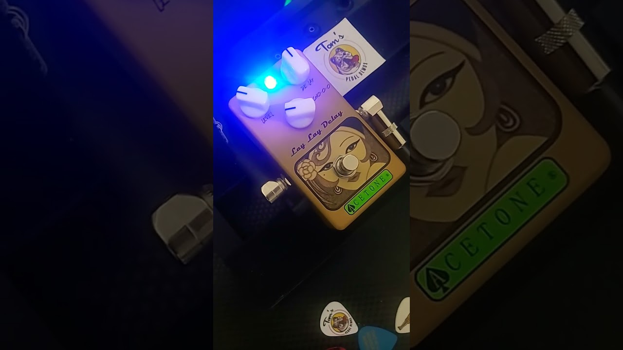 Acetone Lay Lay Delay pedal. 