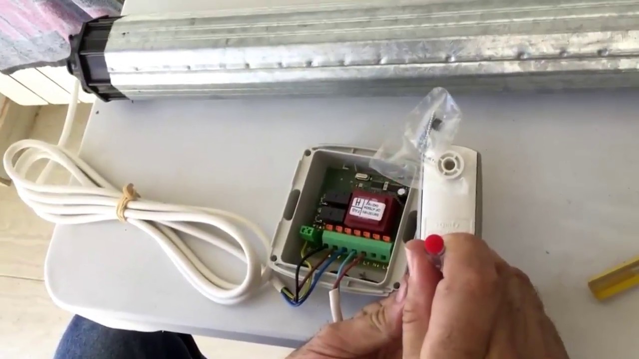 CONTROL SOLAR - Programar receptor RTS by Somfy
