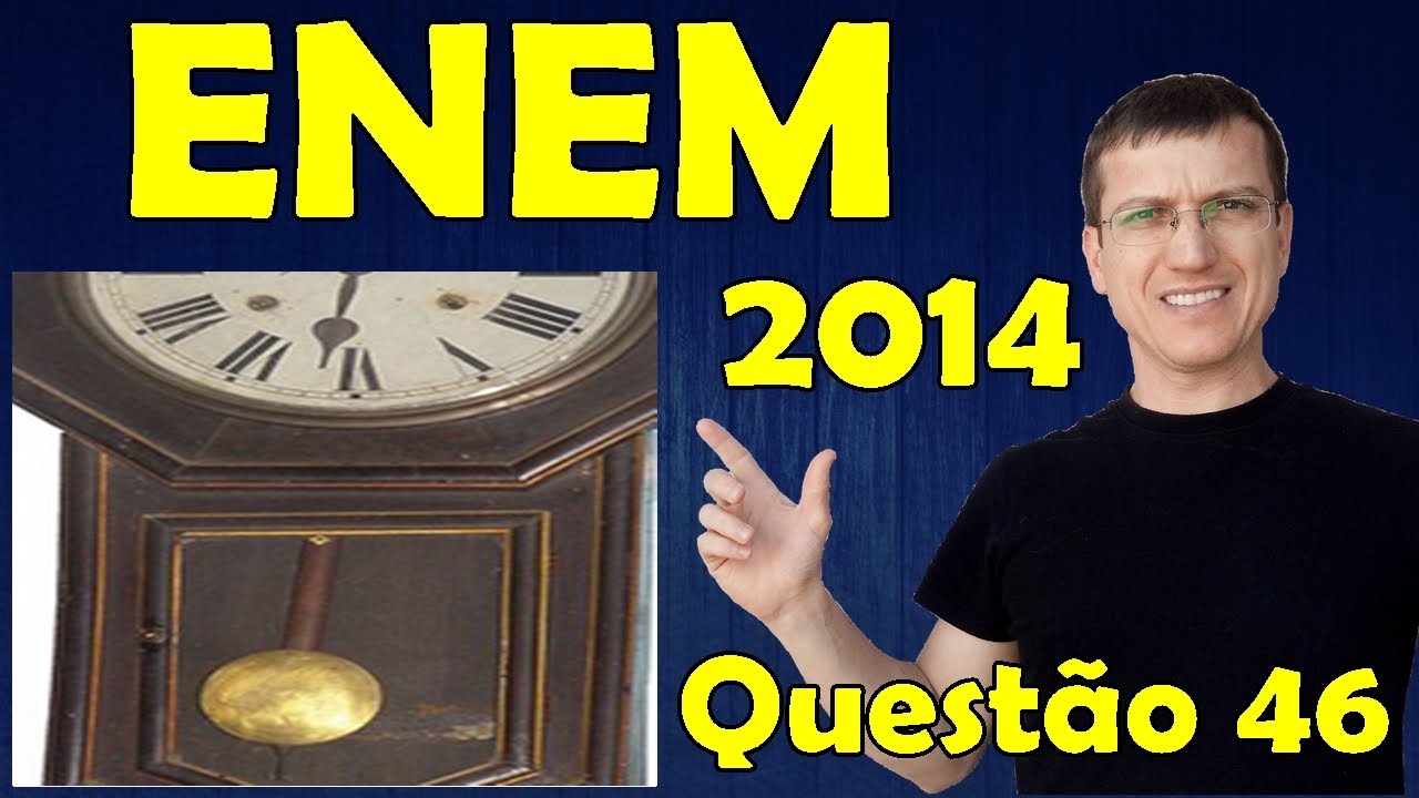 46 - ENEM 2014 - Física - Ondulatória - Questão 46 resolvida (Caderno Azul) - Prof. Marcelo Boaro
