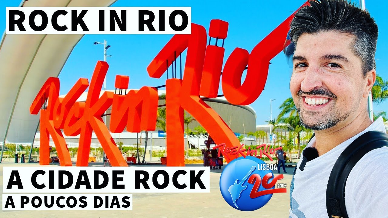 ROCK IN RIO 2024 - A CIDADE ROCK A POUCOS DIAS - Lisboa