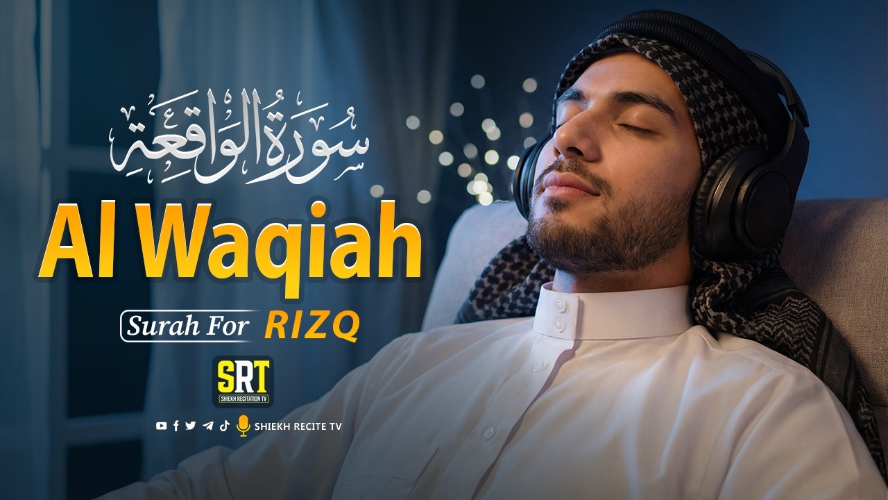 Surah Al-Waqiah | The Surah of Rizq & Wealth 🌿EP.33 | with English meaning subtitles 