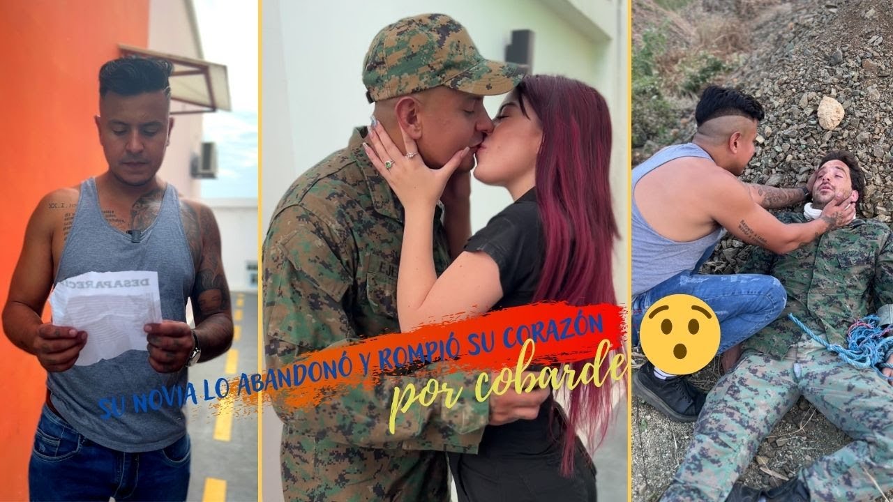 Su novia lo abandonó y rompió su corazón por cobarde
