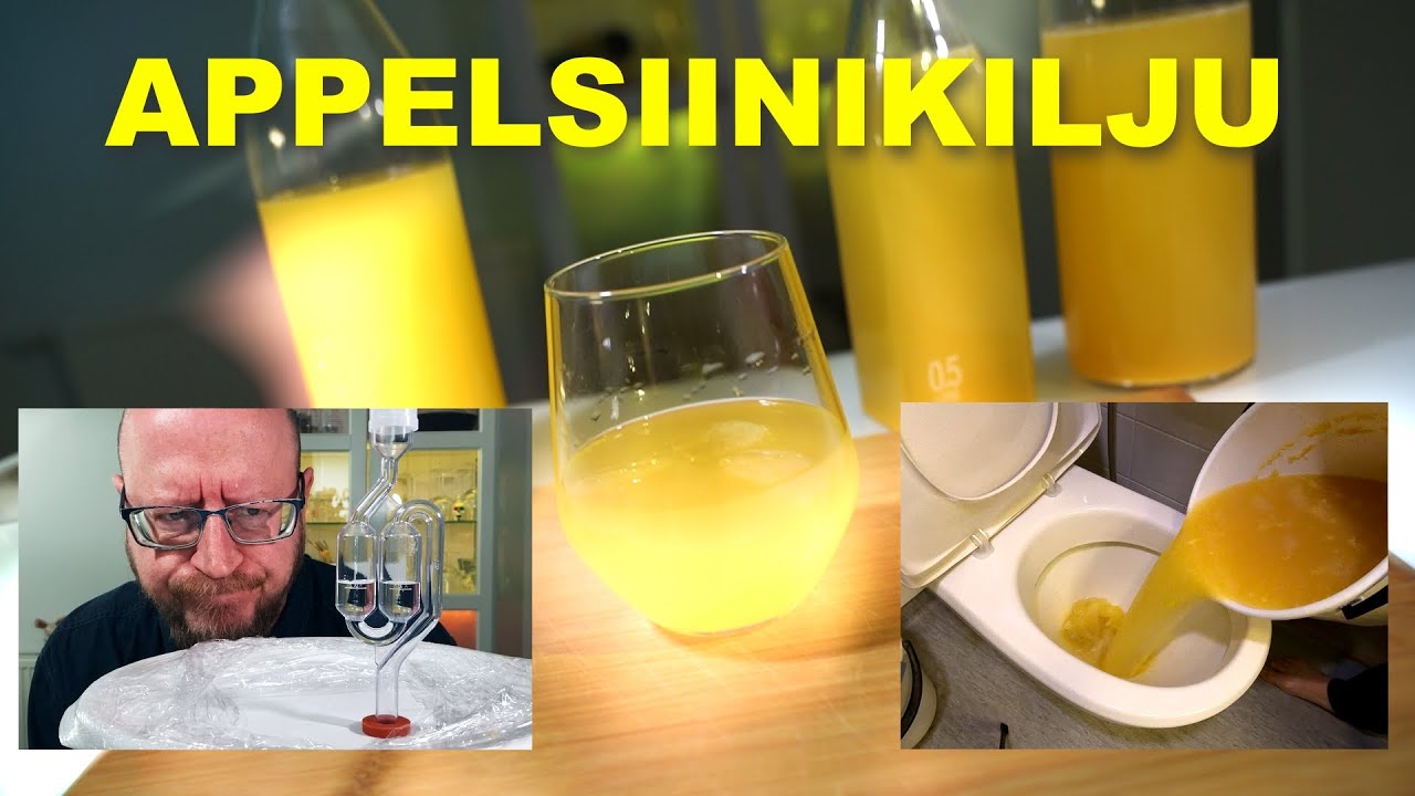 Appelsiinikilju - Kuinka (monta kertaa) se tehdään?
