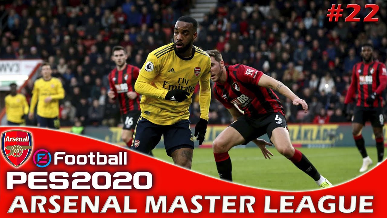 eFootball PES 2020 Arsenal Master League #22 - Experimental formation!