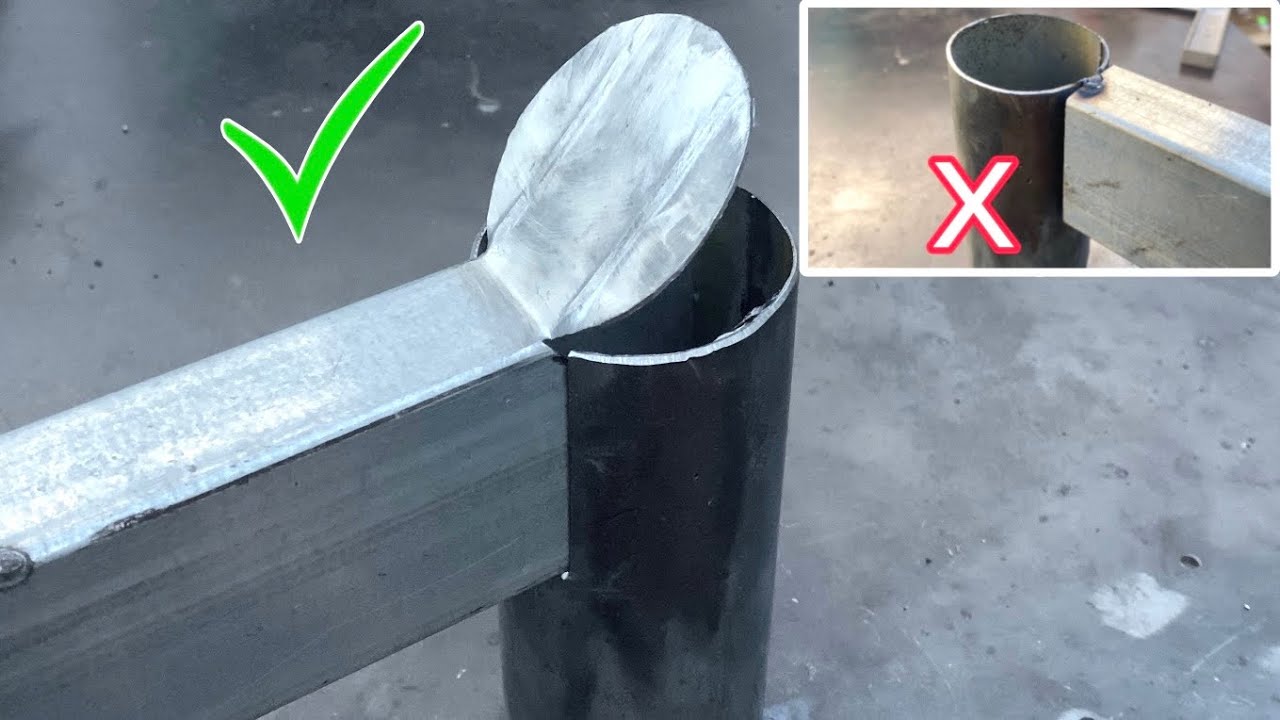 Why don't many welders mention this technique! Solid metal connection tips