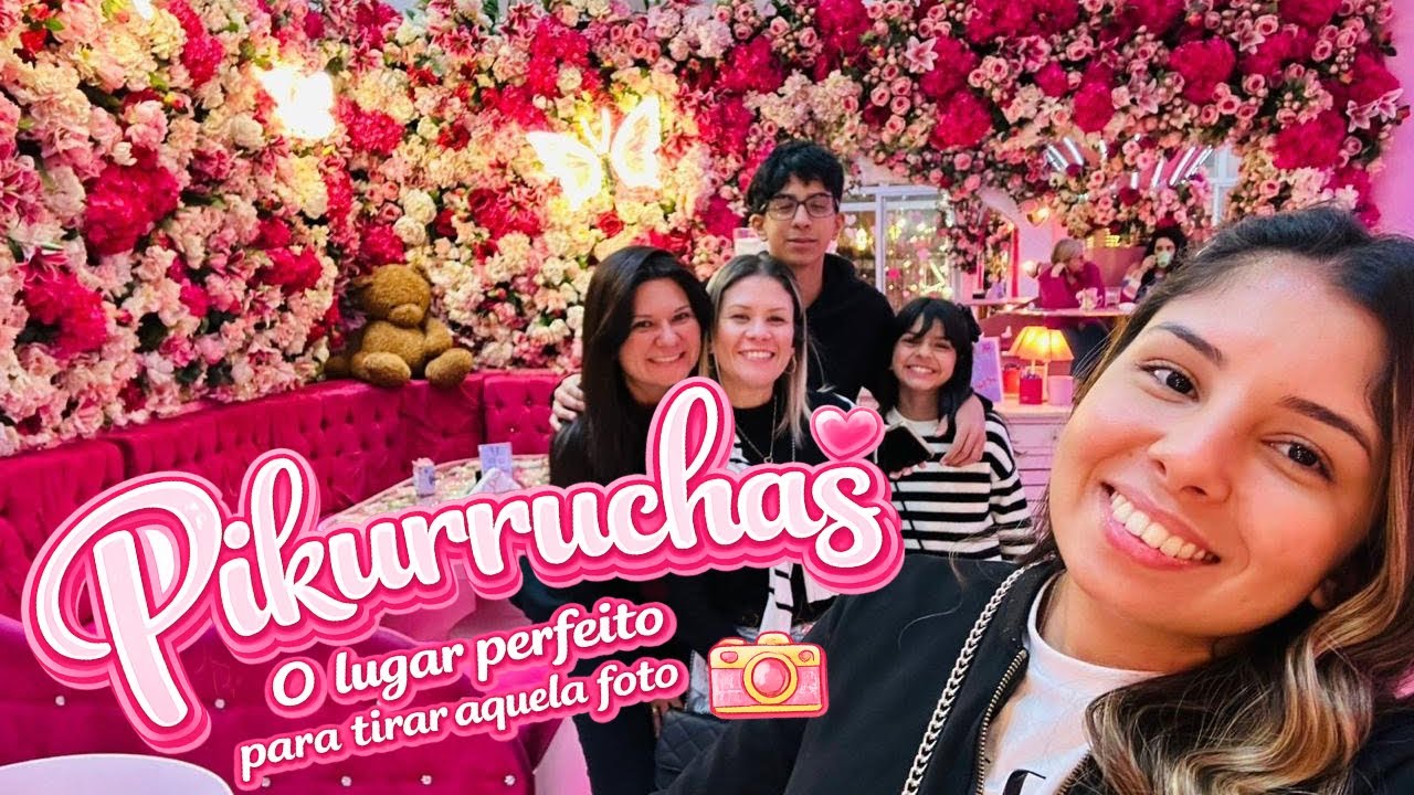 Conhecendo o Pikurruchas 💕 A cafeteria mais linda e rosa que já fui!