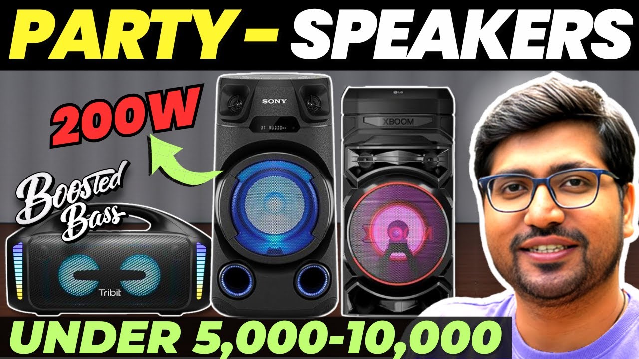 [TOP 3]🔥Best Party Speaker Under 5000 - 10000 🔥Best Party Speaker Under 10000 in India