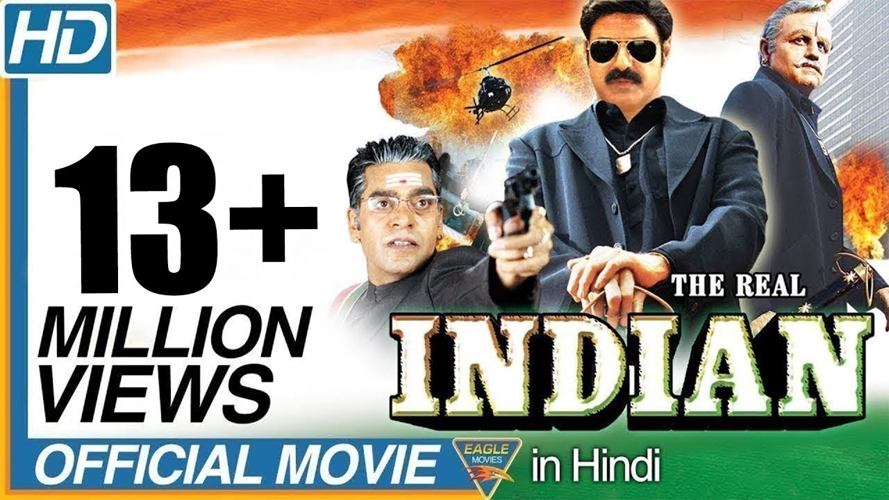 The Real Indian (Okka Magadu) Hindi Dubbed Full Length Movie || Balakrishna || Eagle Hindi Movies