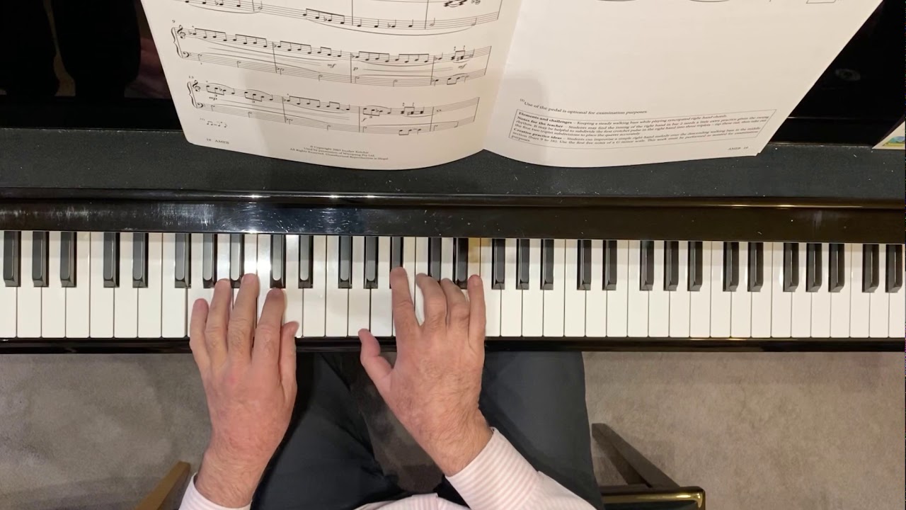Just jazzin&rsquo; by Jocelyn Kotchie AMEB Piano for leisure series 4