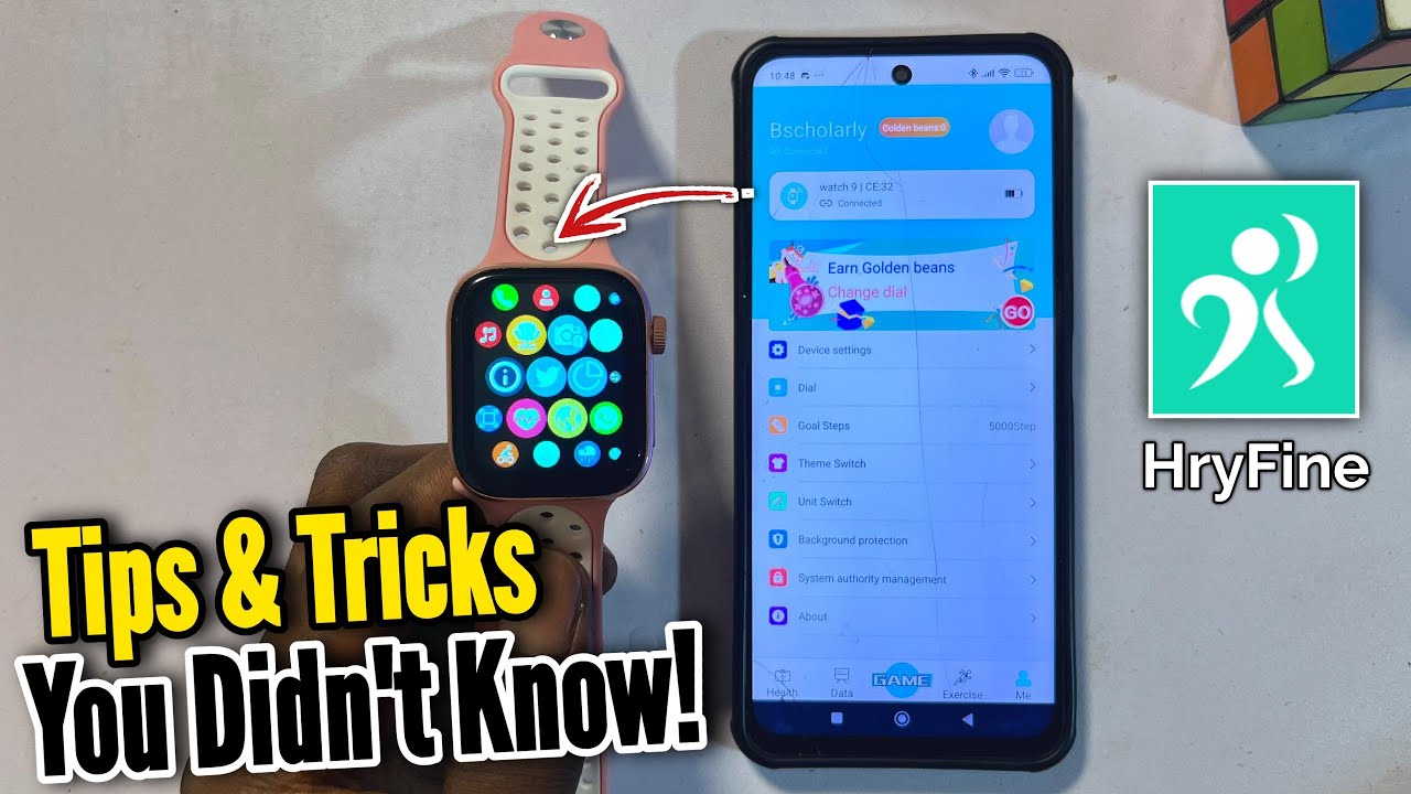 Best Features of HryFine Smartwatch - Tips & Tricks