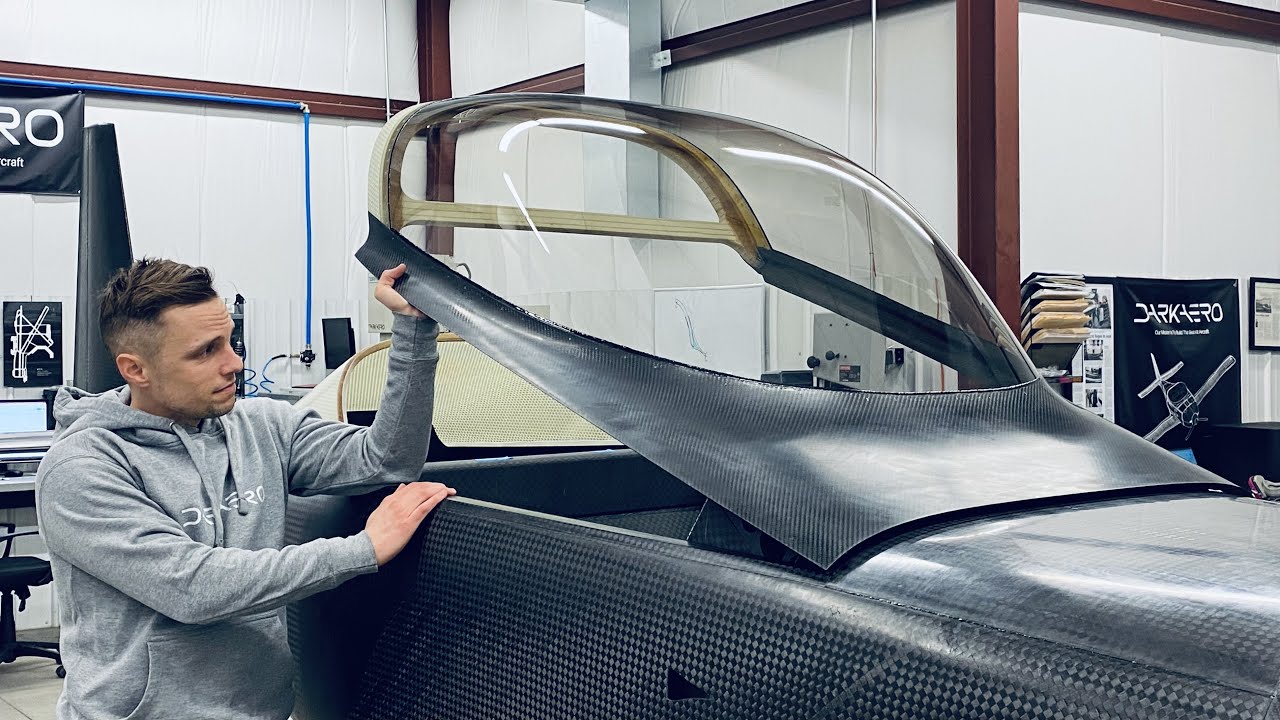 This Canopy is DIFFERENT | Hinged and Installed  - The DarkAero 1 Canopy