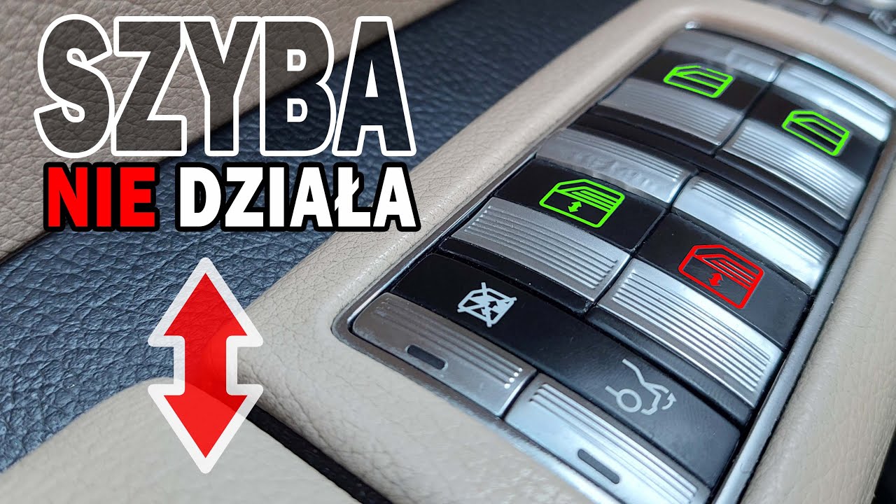 Usterka podnośnika szyby Mercedes S klasa W221