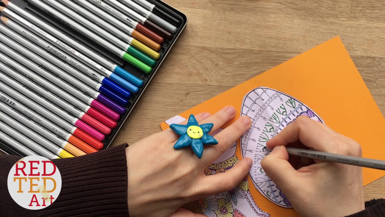 3D Easter Card DIY - BONUS video WATCH ME COLOUR