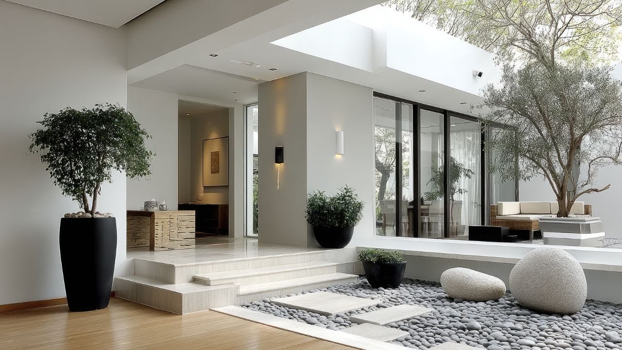 Inside a Refined Minimalist Home with Mediterranean Character