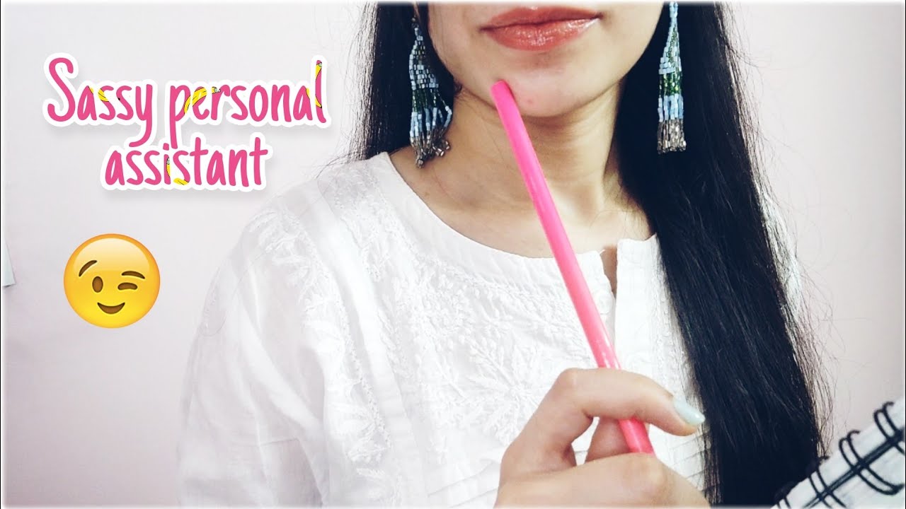ASMR Hindi| Sassy personal assistant plans your day| Roleplay| English CC