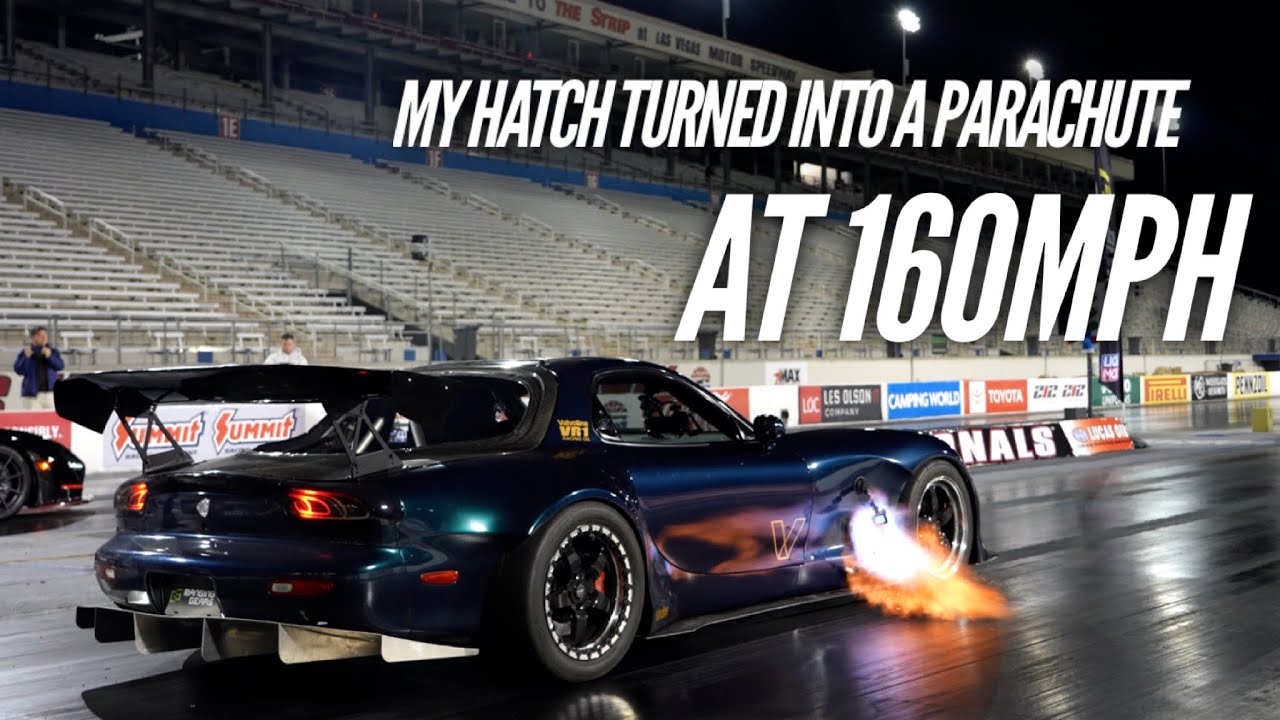 MY FIRST 9 SEC PASS. AWD 4 Rotor RX-7 went so hard we had to keep it a secret