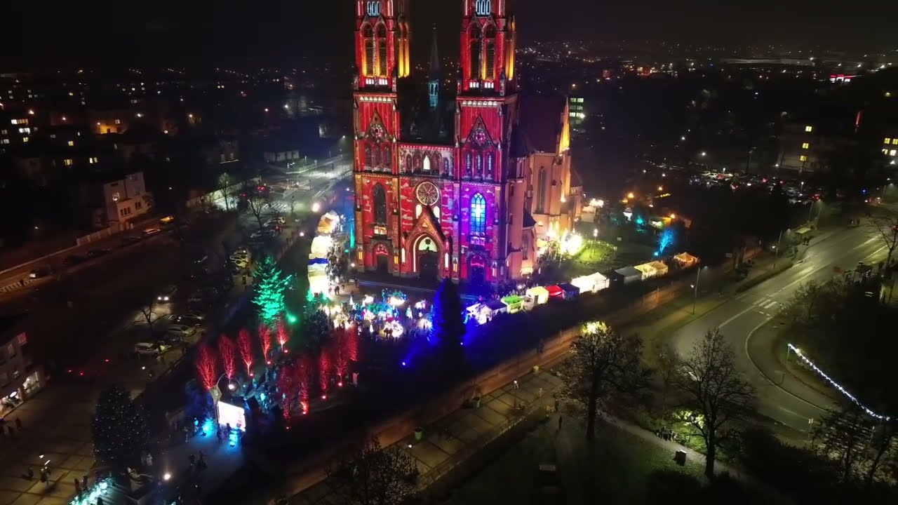 Jarmark świąteczny w Rybniku Bazylika Św. Antoniego