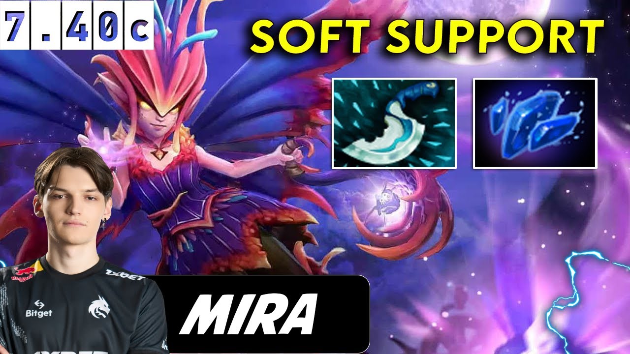 Mira Dark Willow Soft Support - Dota 2 Patch 7.40c Pro Player Gameplay
