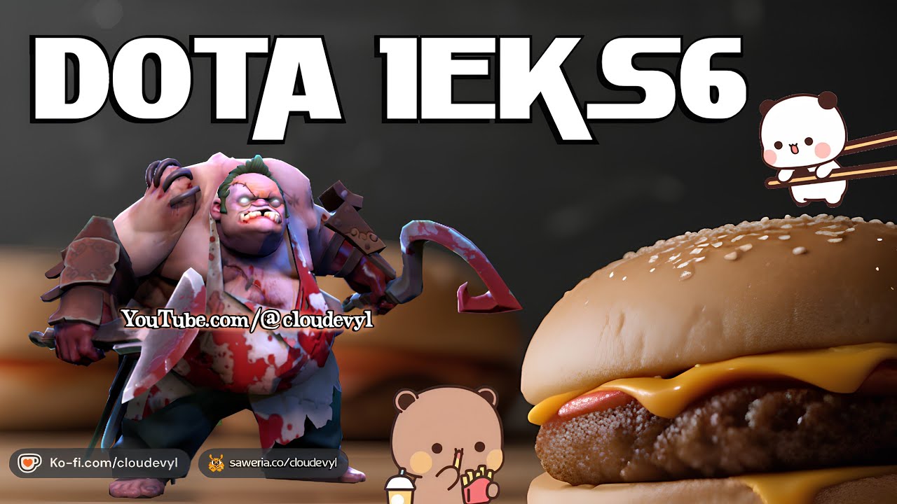 Pudge (R) • One-Shot Hamburger Build In 1EKS6