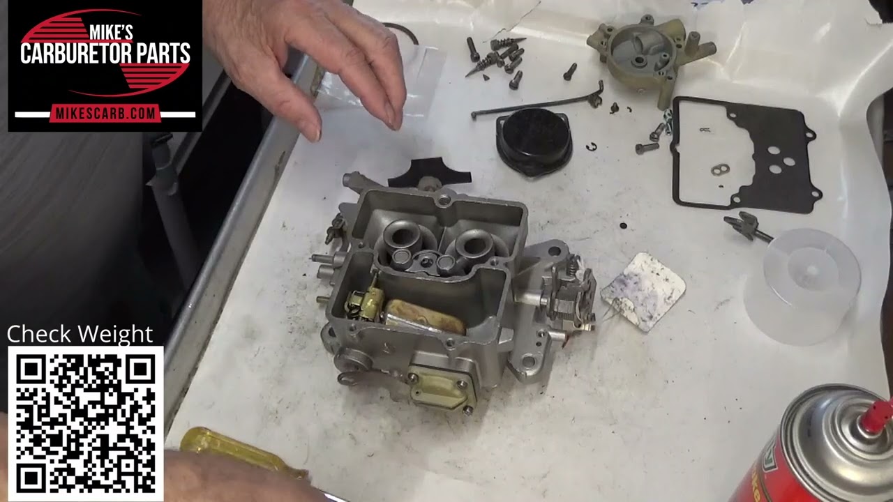 Autolite 2100 2 Barrel Carburetor Main Discharge