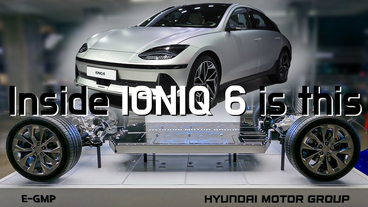 Что внутри Hyundai IONIQ 5? - E-GMP: первая специализированная платформа Hyundai для электромобилей.