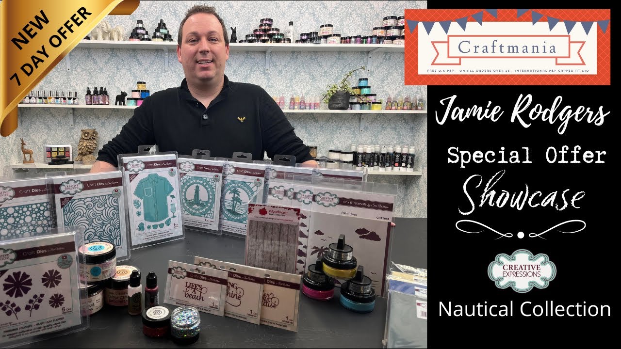 Jamie Rodgers ~ Special Offers Showcase With Creative Expressions Nautical Collection