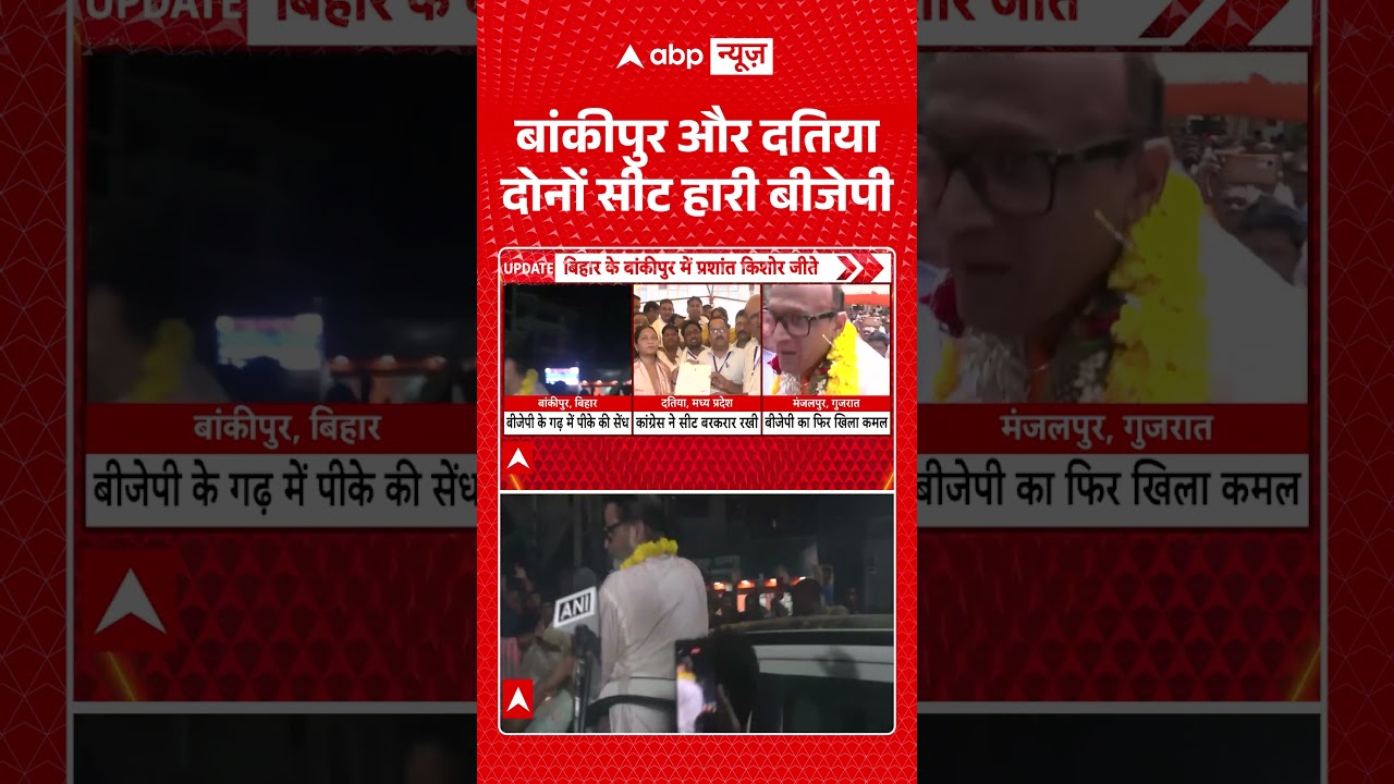 By Election Results 2026 : Bankipur और Datia दोनों सीट हारी BJP | #bankipur #datia