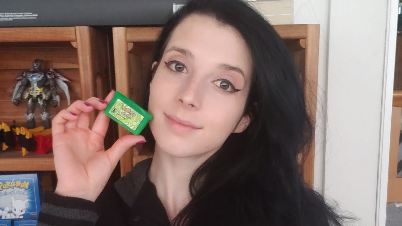 ASMR - Pokemon LeafGreen Gameplay ~ Soft-spoken, Gum Chewing
