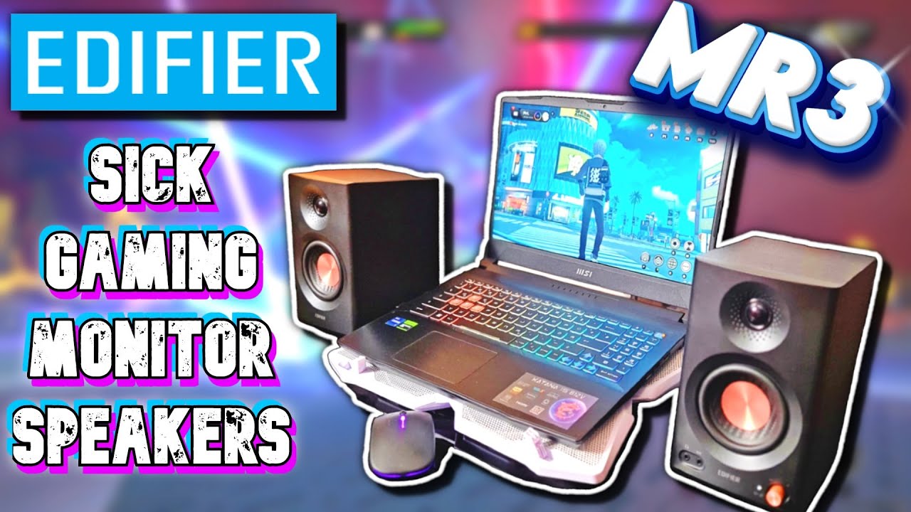 Edifier MR3 | ОЧЕНЬ ДОСТОЙНЫЕ игровые колонки | Обзор распаковки