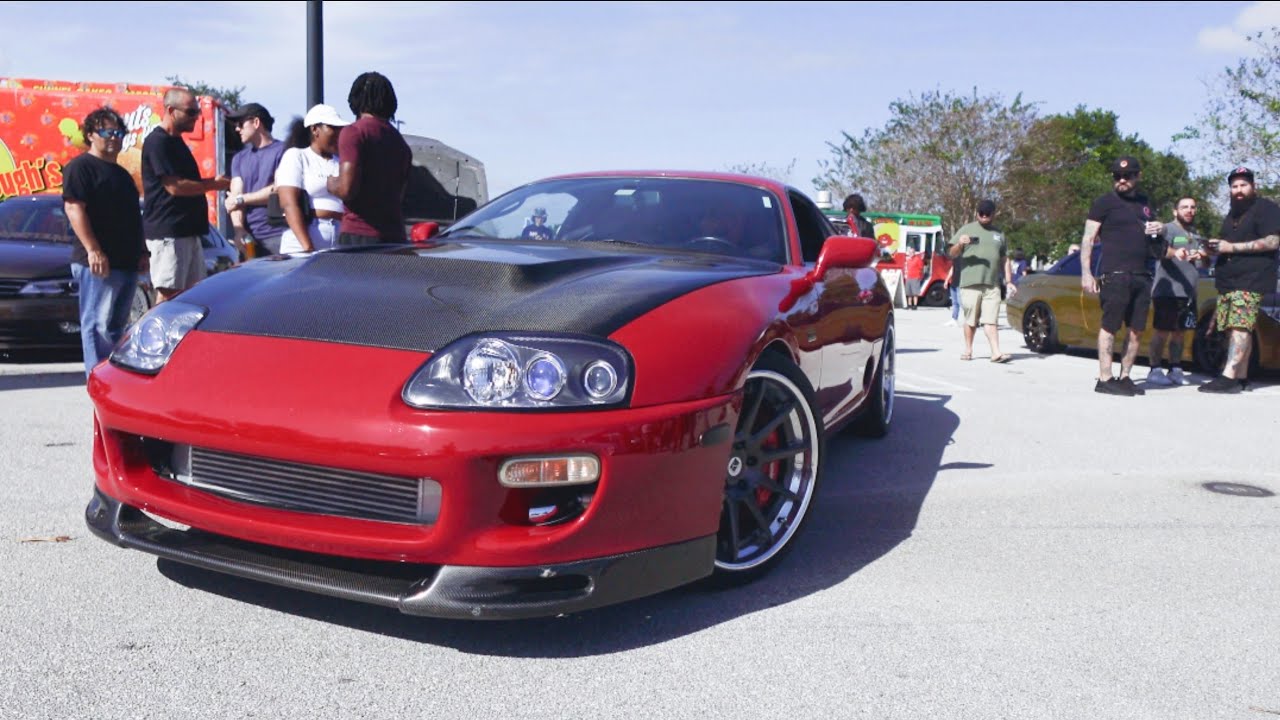 Cars & Coffee JDM Legends Supra Skyline Mitsubishi