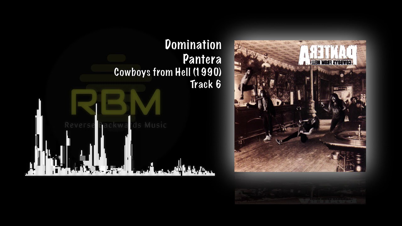 Pantera - Domination (Reverse Backwards Audio Track)