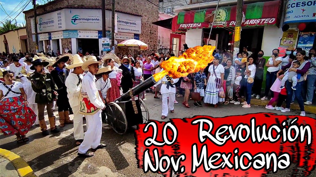 Desfile del 20 de noviembre en Tlapa de Comonfort, 2022