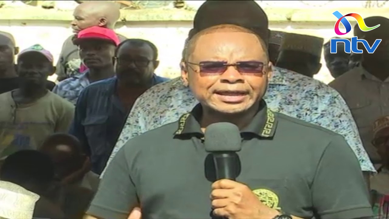 Politics dominate burial of Msambweni MP Suleiman Dori