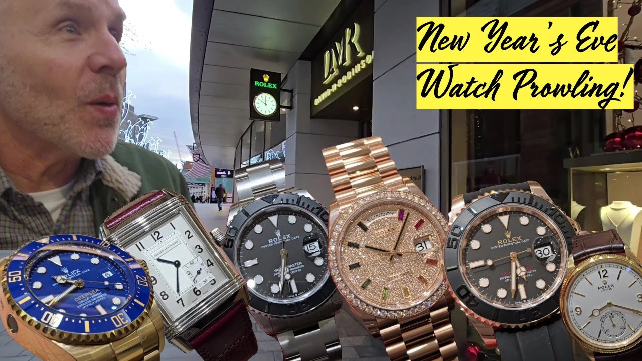 New Year's Eve Watch Prowling!  2025 Rolex Price Increases! Titanium Yacht Master, Deepsea MORE!