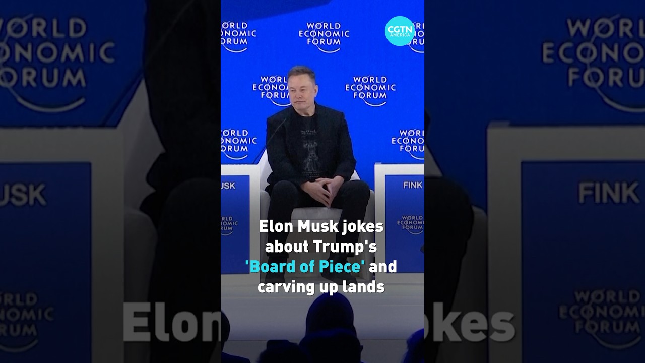 Elon Musk jokes about Trump's 'Board of Peace' carving up lands