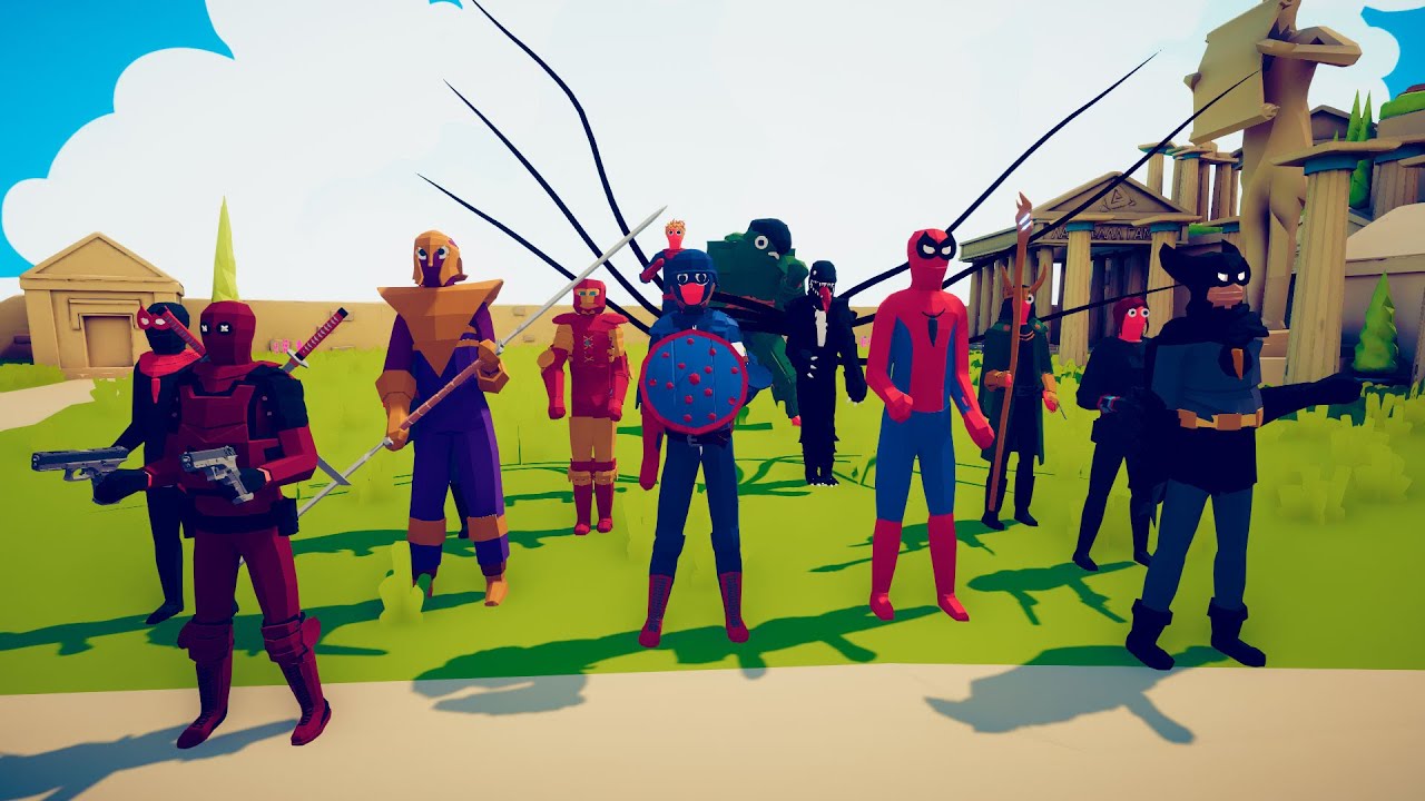 Epic Superhero Battles ► TABS UNIT CREATOR - Totally Accurate Battle Simulator