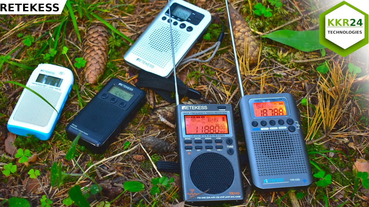 ЧТО ВЫБРАТЬ??? Радиоприемники RETEKESS TR110, TR105, TR103, TR105,TR106, PR12