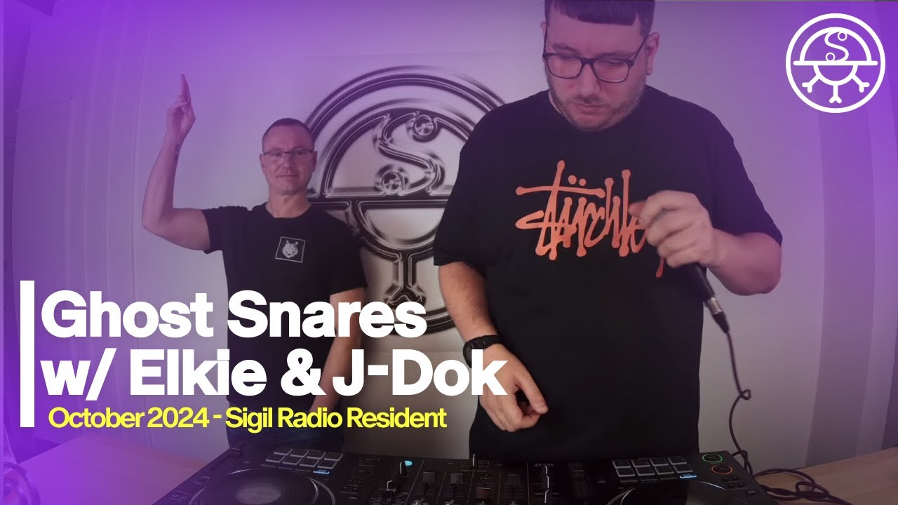 Ghost Snares w/ Elkie & J-Dok | Drum & Bass + Jungle DJ Mix on Sigil Radio | October 2024