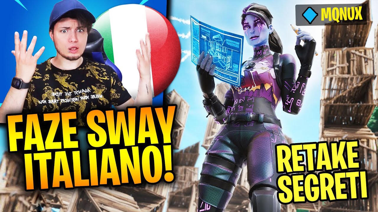 IL FAZE SWAY ITALIANO SVELA i RETAKE SEGRETI per VINCERE OGNI 1VS1! *TUTORIAL*