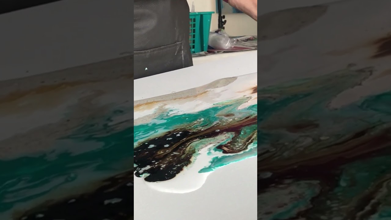 Arte con tintas al alcohol #shorts #arte