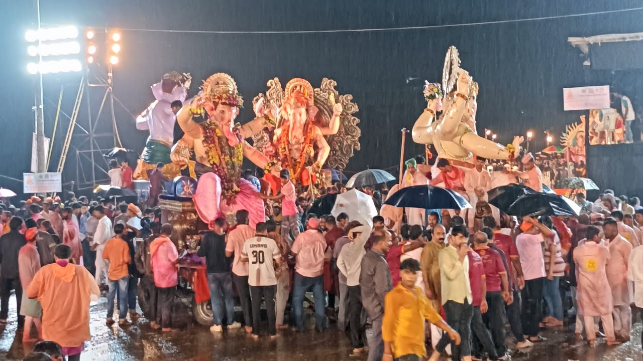 Thane Retibandar Ganpati Visarjan 2025